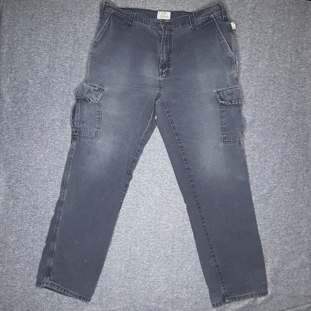 Tyndale Flame Resistant Cargo Pants‎ Men's W38 L32 Arc Rated Workwear Blue